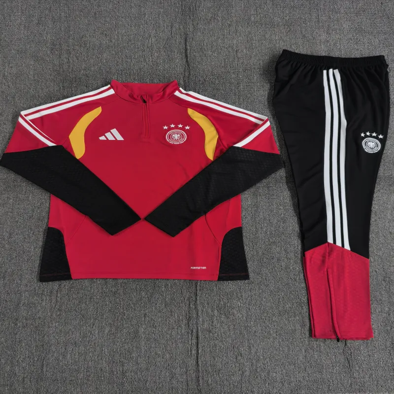 Deutschland 2026/27 Kinder Sportanzug rot
