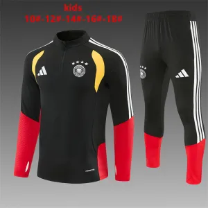 Deutschland 2026/27 Kinder Sportanzug schwarz