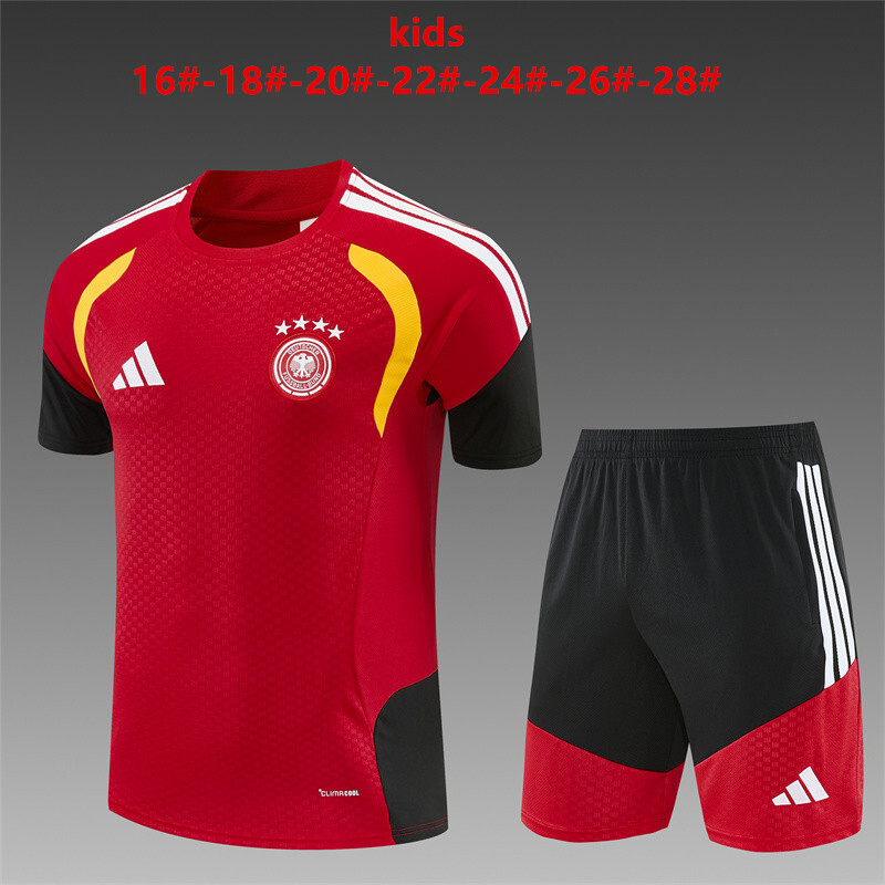 Germania 2026/27 Set Allenamento Bambino rosso