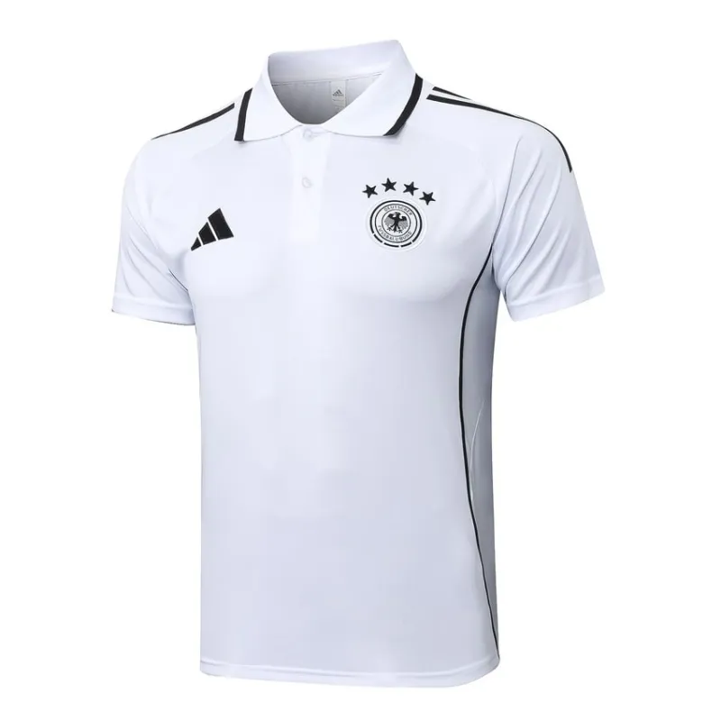 Deutschland 2025/26 Sport-Polo - Weiß