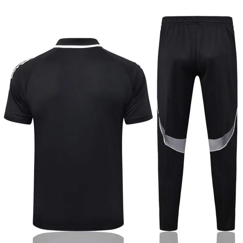 Deutschland 2025/26 Sport-Polo - Schwarz