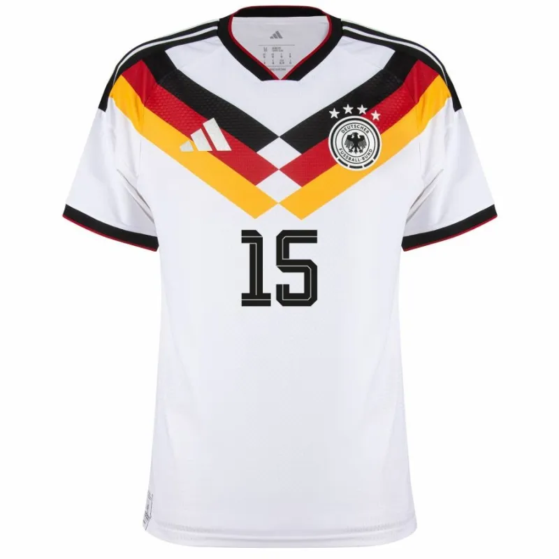 Deutschland SCHLOTTERBECK 2026/27 Heimtrikot - Weiß