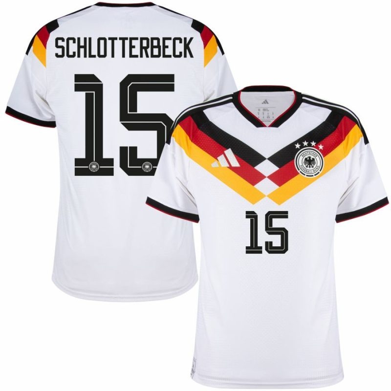 Deutschland SCHLOTTERBECK 2026/27 Heimtrikot - Weiß
