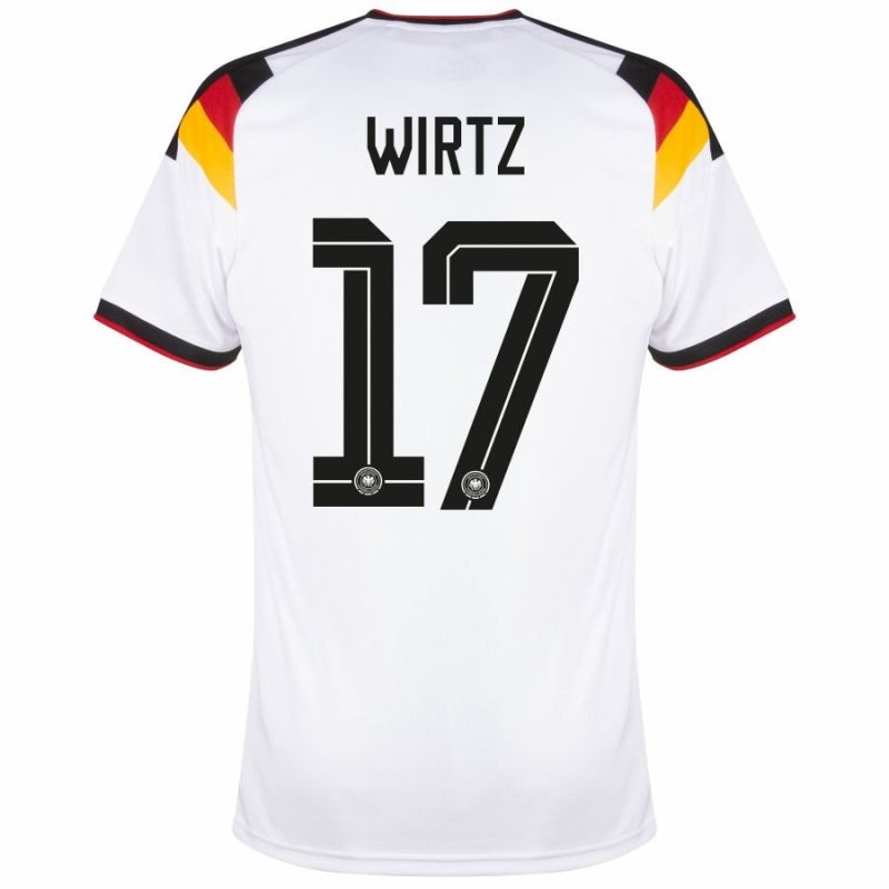 Deutschland WIRTZ 2026/27 Heimtrikot - Weiß