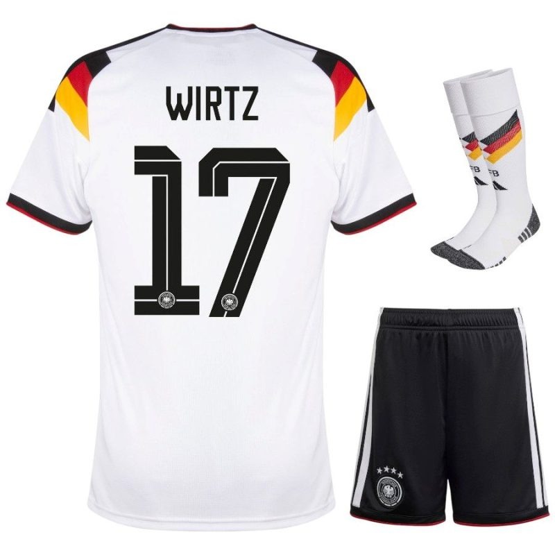 Deutschland WIRTZ 2026/27 Heim Kinder-Set - Weiß