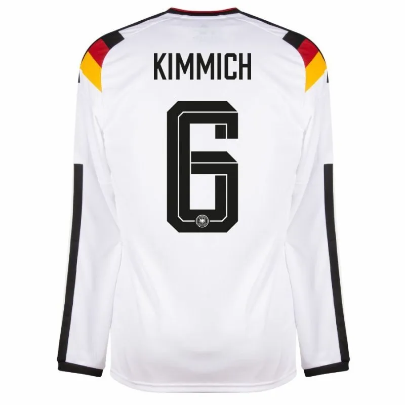 Germania KIMMICH 2026/27 Maglia home a maniche lunghe - Bianca