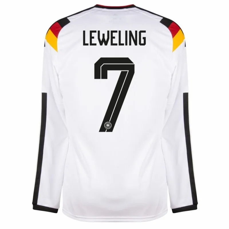 Allemagne LEWELING 2026/27 Maillot domicile à manches longues - Blanc