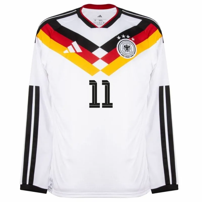Germania WOITEMADE 2026/27 Maglia home a maniche lunghe - Bianca