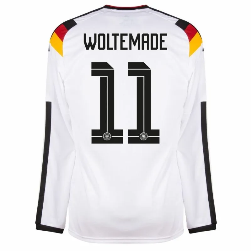 Germania WOITEMADE 2026/27 Maglia home a maniche lunghe - Bianca