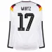 Alemania WIRTZ 2026/27 Camiseta local de manga larga - Blanca