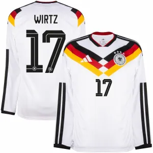Germania WIRTZ 2026/27 Maglia home a maniche lunghe - Bianca