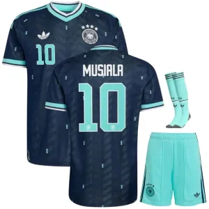 Conjunto Niño Visitante Alemania MUSIALA 2026/27 Azul