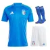 Le kit de maillots pour enfants domicile de l'Italie 2024/25 - Bleu