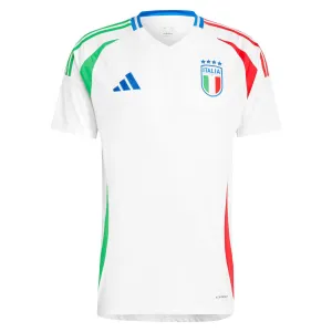 Italiens 2024/25 Auswärts-Trikot - Weiß