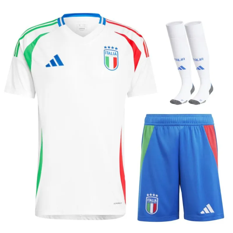 Le kit de maillot pour enfants d'extérieur de l'Italie 2024/25 - Blanc