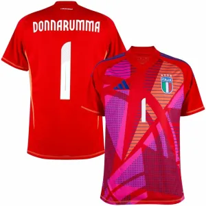 La camiseta de portero de Italia 2024/25 de Donnarumma - Roja