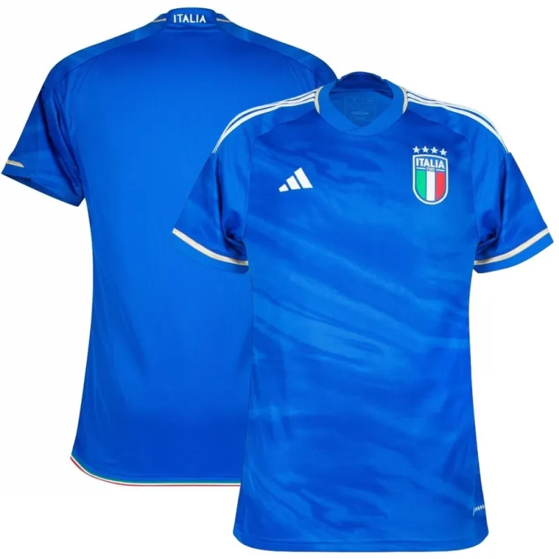 Italiens 2023/24 Heimtrikot - Blau