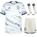 Italiens 2023/24 Away-Kids-Trikotset - Weiß