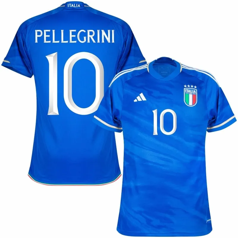 Pellegrinis Italiens 2023/24 Heimtrikot - Blau