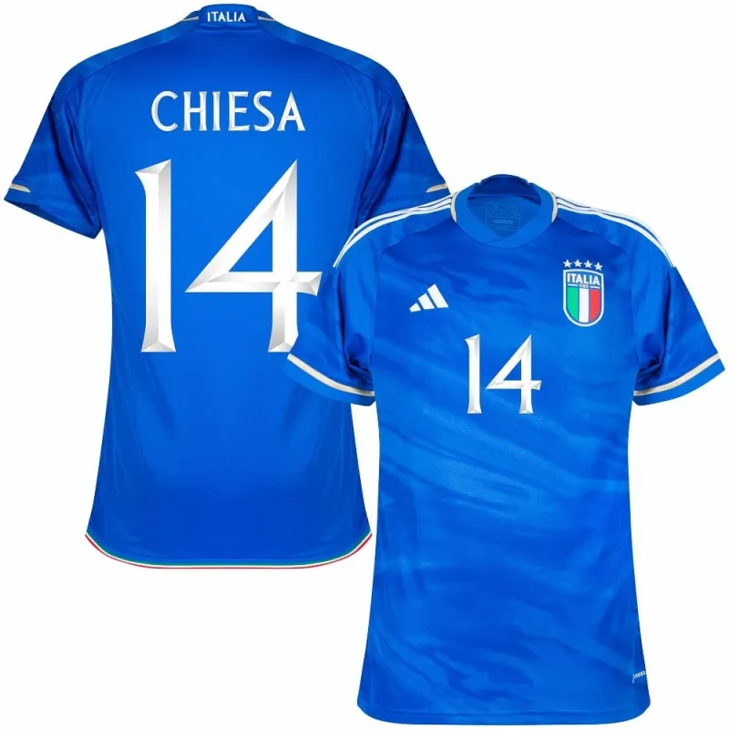 Chiesas Italiens 2023/24 Heimtrikot - Blau