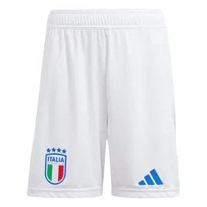 Italiens 2024/25 Auswärtsshorts - Weiß