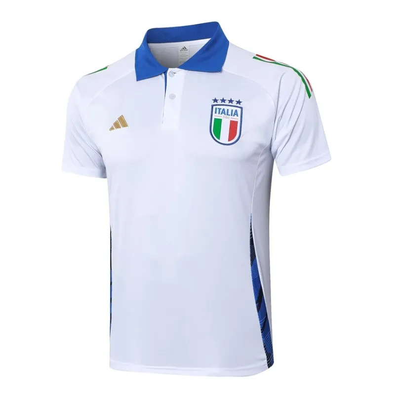 Italienische POLO-Sportkleidung + Hosen 2024/25 - weiß