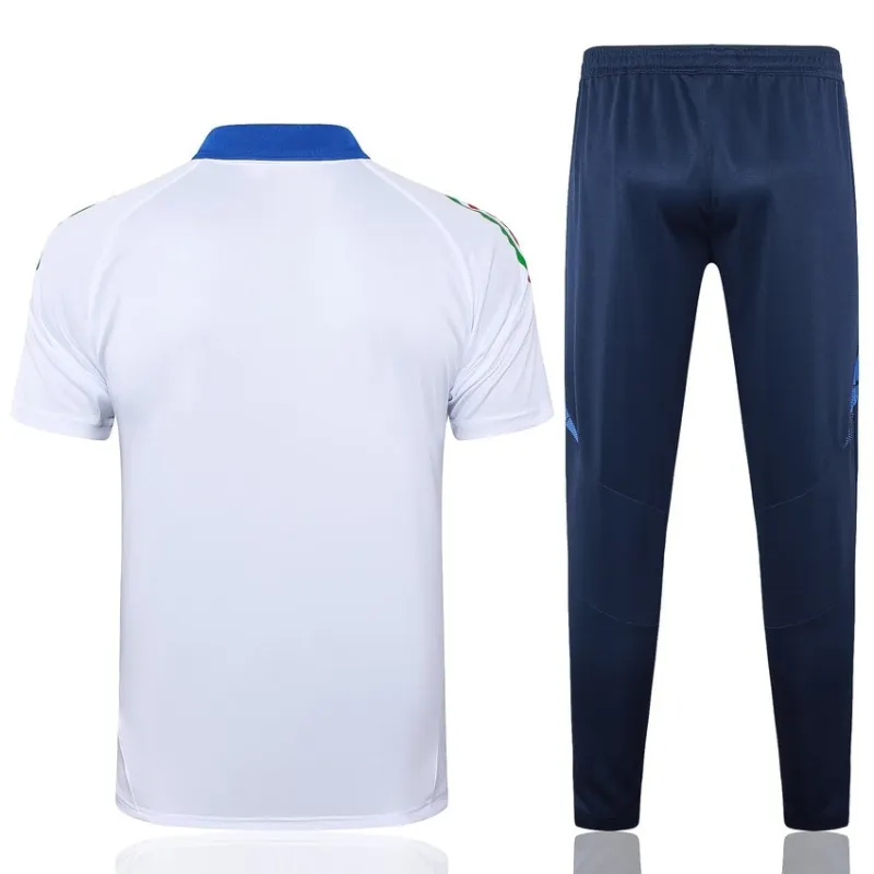 Italienische POLO-Sportkleidung + Hosen 2024/25 - weiß