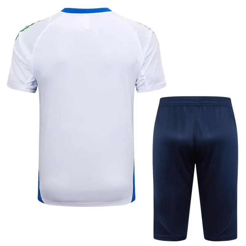 Italienische Trainingskleidung + Shorts 2024/25 - weiß