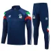 Italienische Langarm-Sportkleidung + Hosen 2024/25 - dunkelblau
