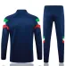 Italienische Langarm-Sportkleidung + Hosen 2024/25 - dunkelblau