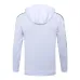 Italienische Hooded-Sportkleidung + Hosen 2024/25 - weiß