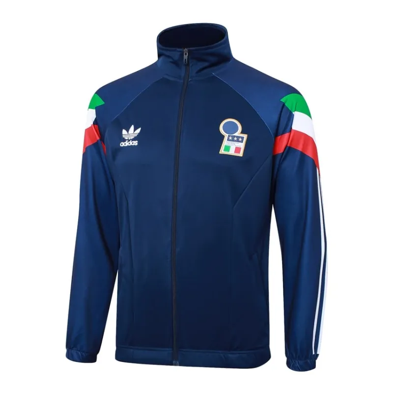 Italienische Sportjacke + Hosen 2024/25 - blau