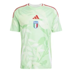 Italia 2024 EURO Visitante Camiseta Hombre Verde Claro