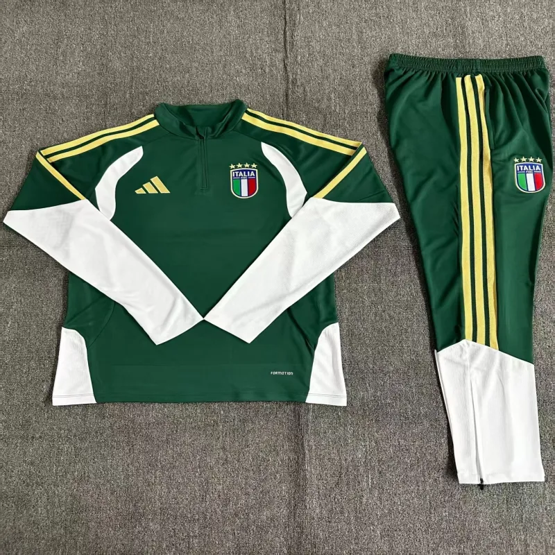 Italia 2026/27 Set Sportivo Bambino verde