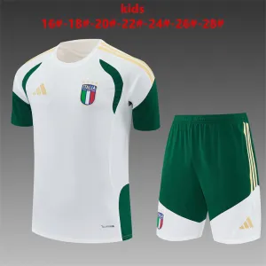 Italien 2026/27 Kinder Trainingsanzug weiß