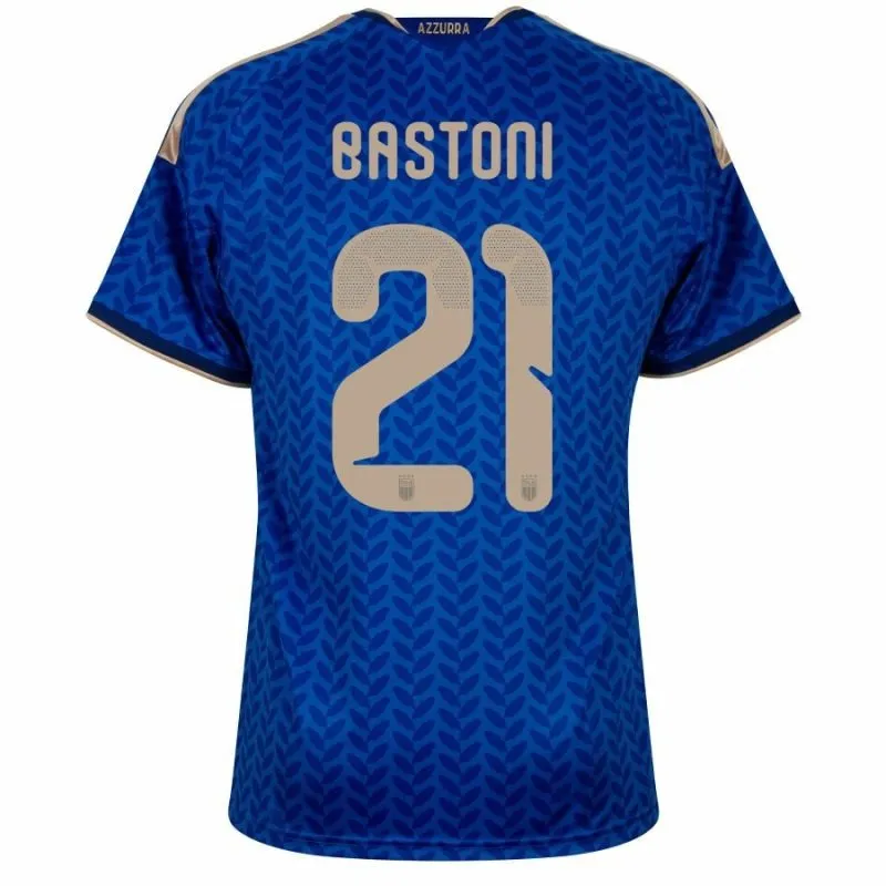 Italien BASTONI 2026/27 Heimtrikot - Blau