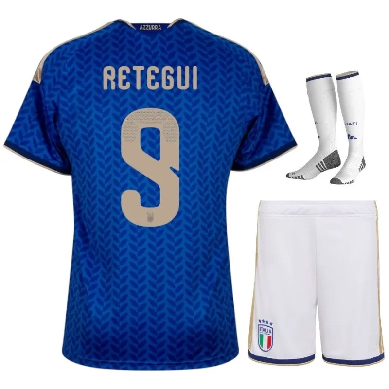 Italia RETEGUI 2026/27 Kit Bambino Casa - Blu