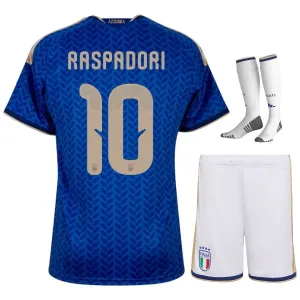 Italie RASPADORI 2026/27 Kit Enfant Domicile - Bleu