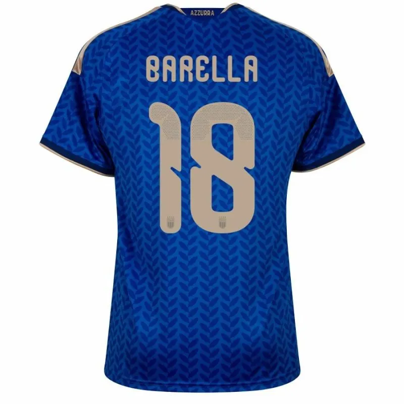 Italia BARELLA 2026/27 Kit Bambino Casa - Blu
