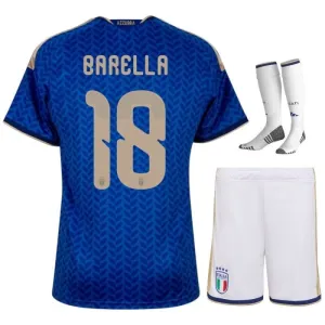 Italie BARELLA 2026/27 Kit Enfant Domicile - Bleu