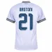 Italia BASTONI 2026/27 Maglia Trasferta Bianco