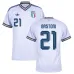 Italia BASTONI 2026/27 Maglia Trasferta Bianco