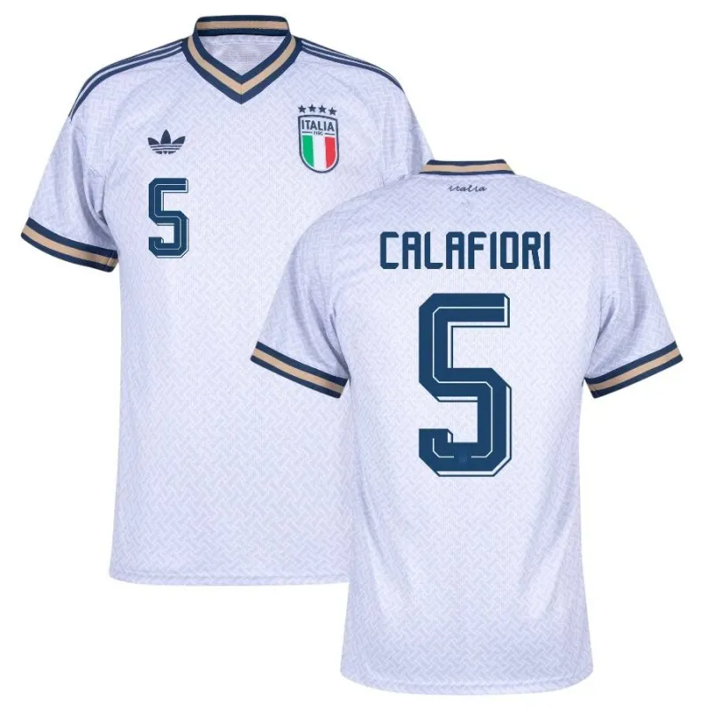 Maillot Extérieur Italie CALAFIORI 2026/27 Blanc