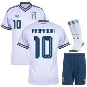 Italien RASPADORI 2026/27 Auswärtstrikot Kinder Weiß