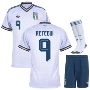 Italien RETEGUI 2026/27 Auswärtstrikot Kinder Weiß