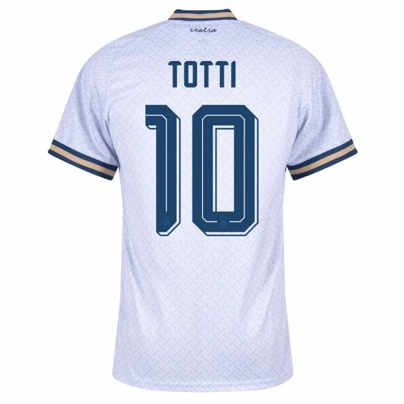 Maillot Extérieur Italie TOTTI 2026/27 Blanc