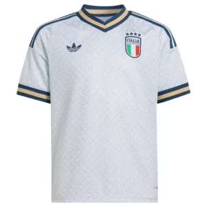 Italia 2026/27 maglia trasferta bambino bianca