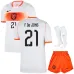 Kit Extérieur Enfant Pays-Bas F. DE JONG 2026/27 Blanc