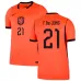 Niederlande F. DE JONG 2026/27 Heimtrikot Orange