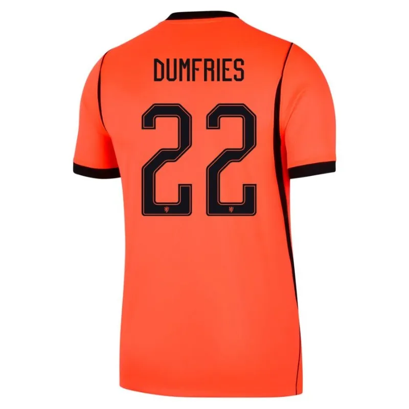 Maillot Domicile Pays-Bas DUMFRIES 2026/27 Orange